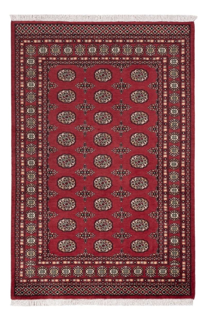 Pakistani Rug - 210 x 139 cm - red