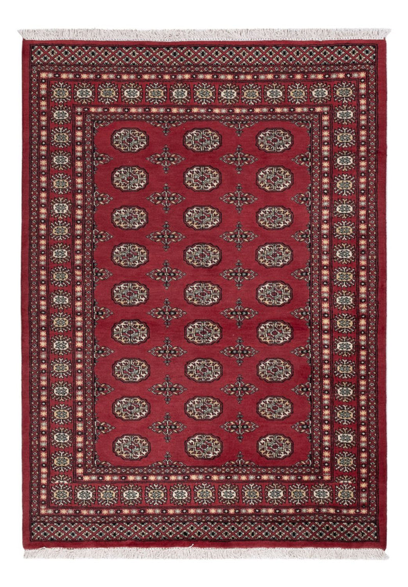 Pakistani Rug - 199 x 140 cm - red