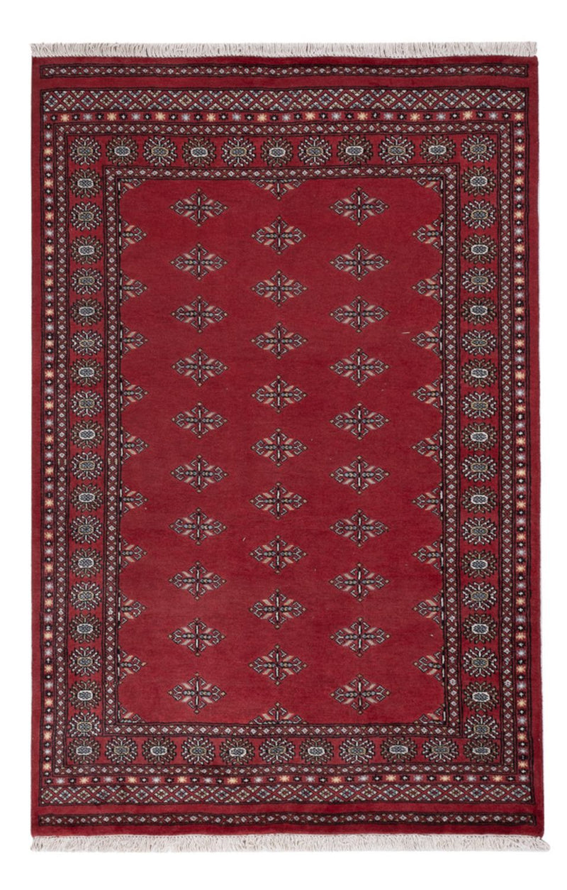 Pakistani Rug - 205 x 138 cm - red