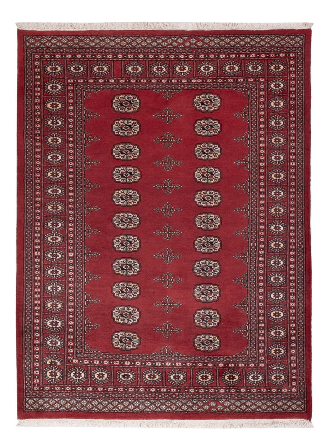 Pakistani Rug - 185 x 138 cm - red