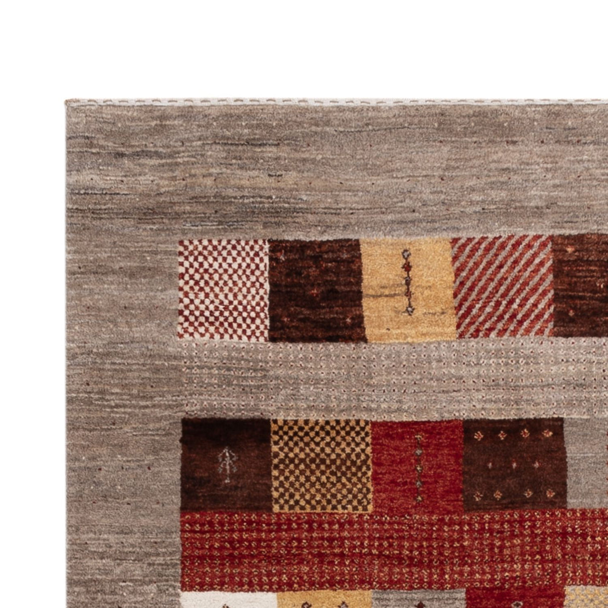 Gabbeh Rug - Loribaft Indus - 204 x 143 cm - multicolored
