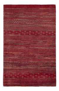 Gabbeh Rug - Loribaft Indus - 192 x 122 cm - red