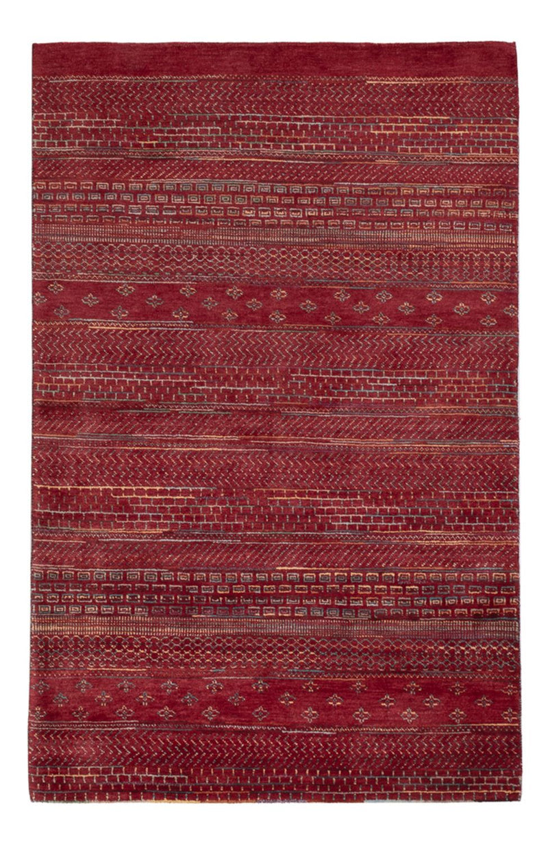 Gabbeh Rug - Loribaft Indus - 192 x 122 cm - red
