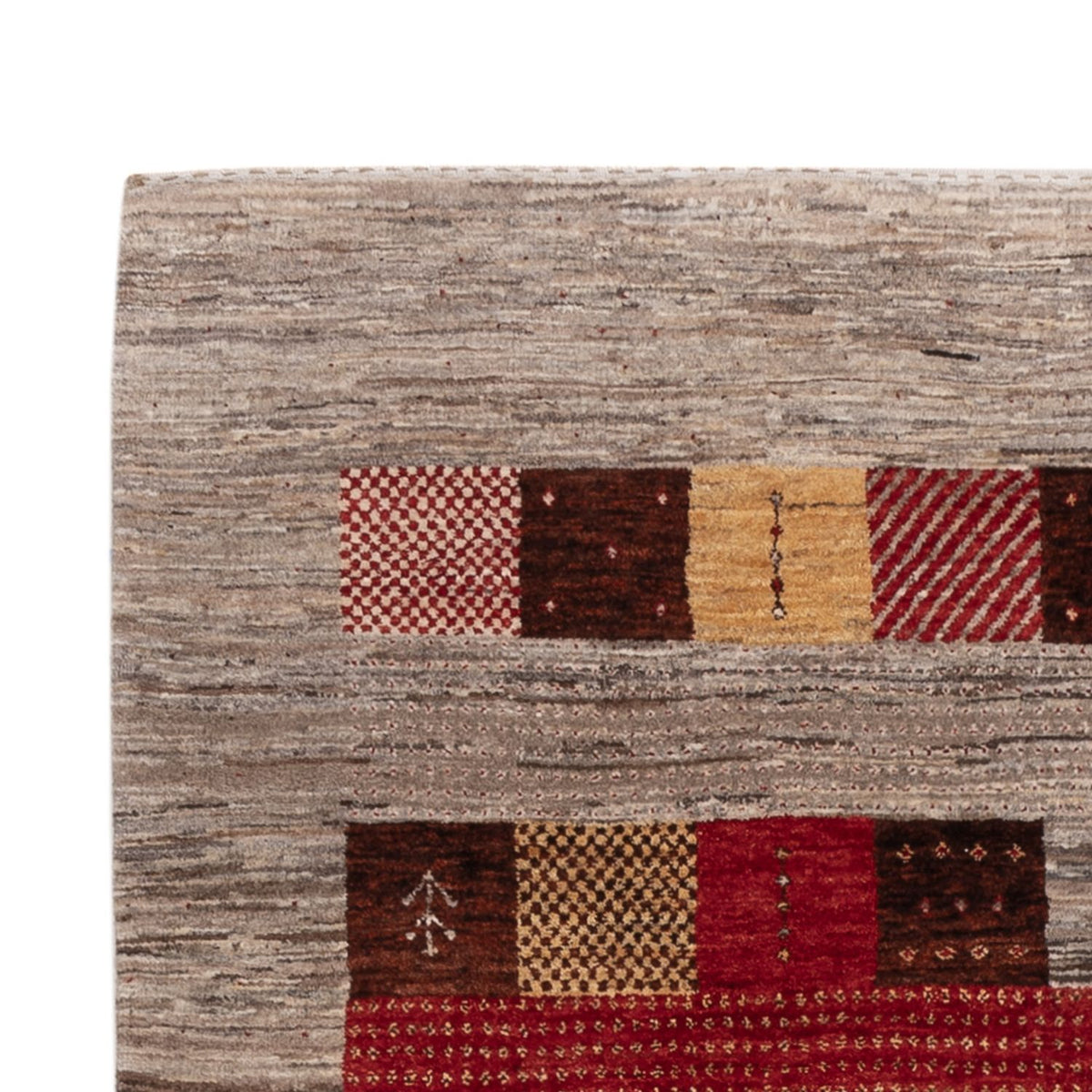 Gabbeh Rug - Loribaft Indus - 209 x 152 cm - multicolored
