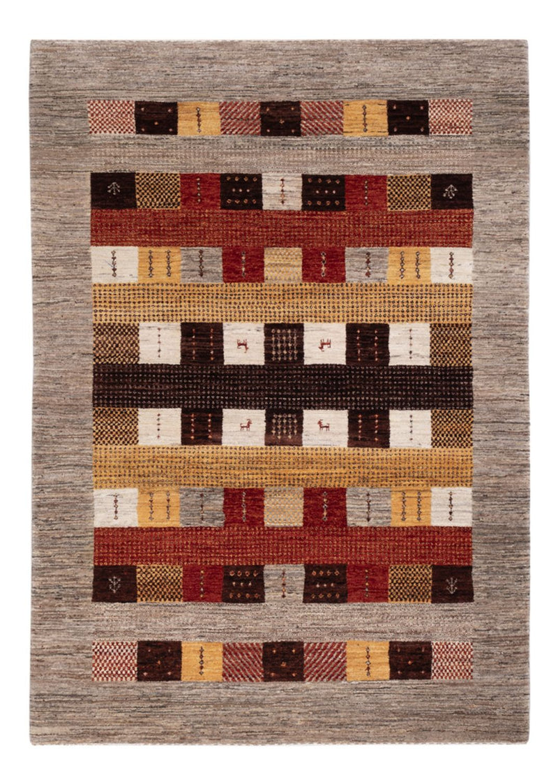 Gabbeh Rug - Loribaft Indus - 205 x 144 cm - multicolored