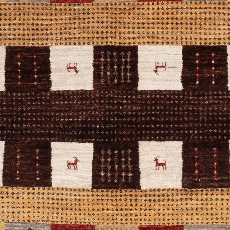 Gabbeh Rug - Loribaft Indus - 216 x 147 cm - multicolored