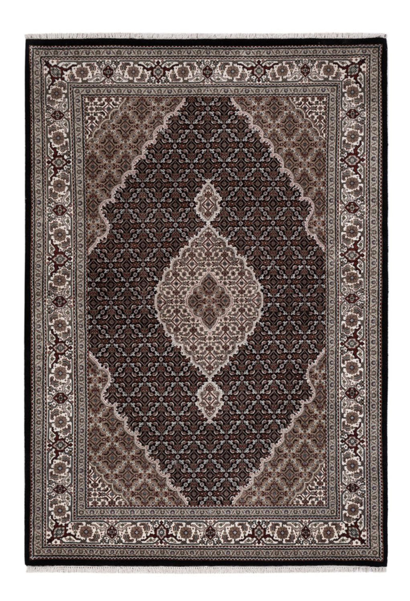 Oriental Rug - Tabriz - 204 x 141 cm - dark grey