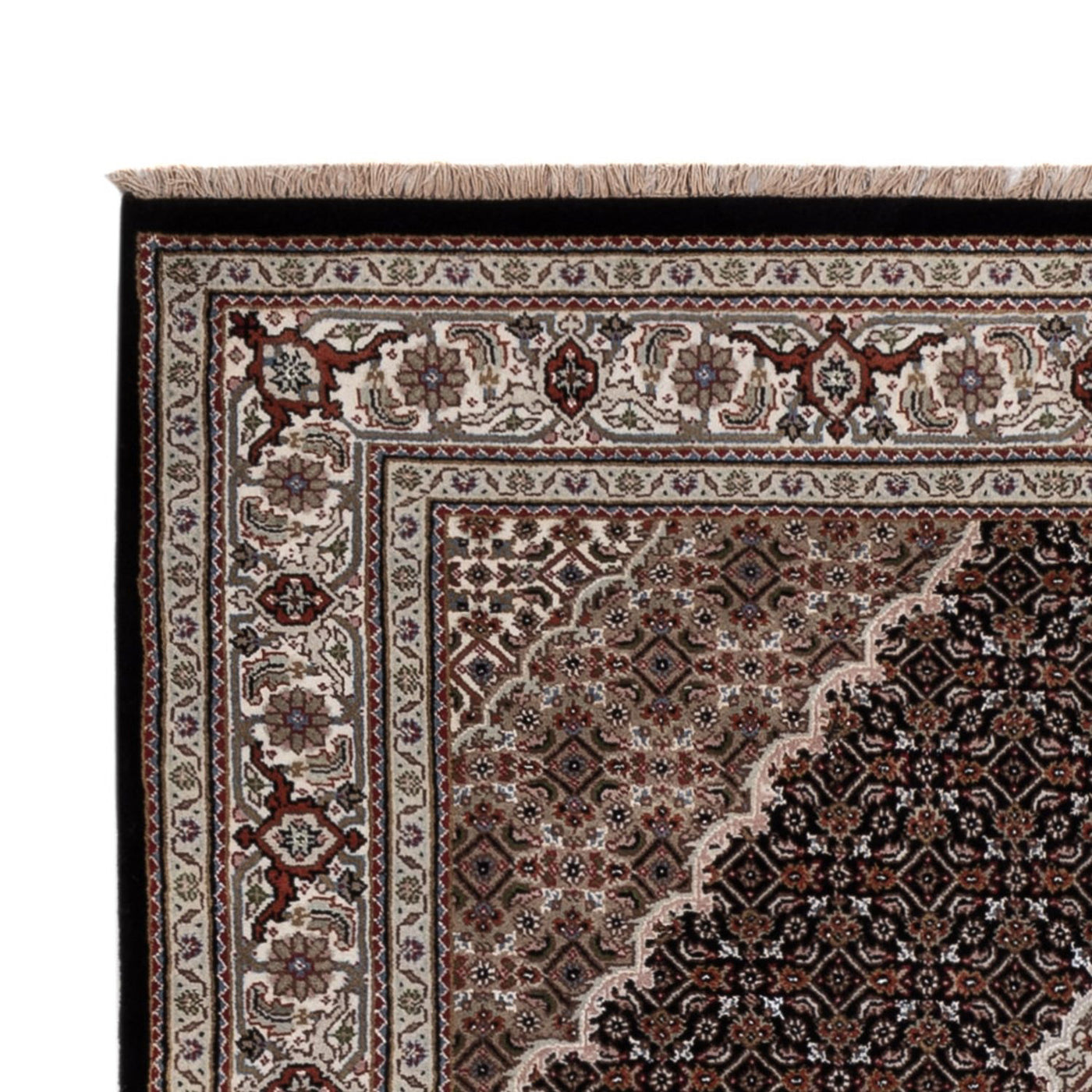 Indo Täbriz Teppich 204x142cm - Orientteppich