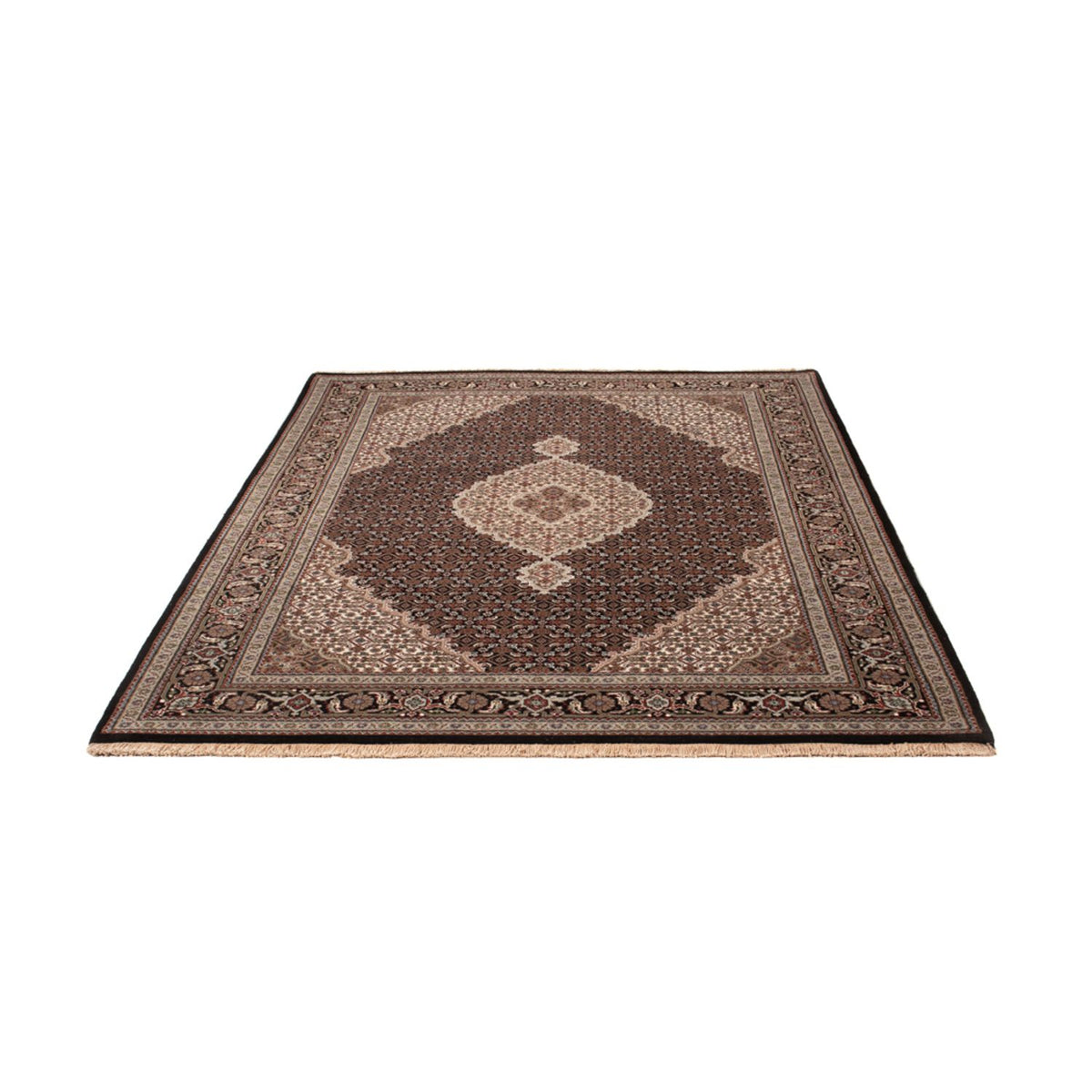 Oriental Rug - Tabriz - 205 x 143 cm - dark grey