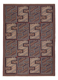 Kelim Rug - Oriental - Soumak - 215 x 155 cm - dark beige