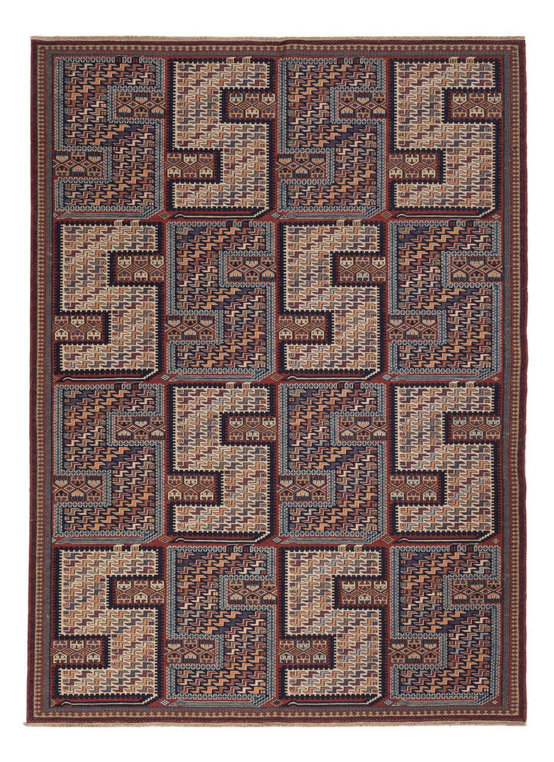 Kelim Rug - Oriental - Soumak - 215 x 155 cm - dark beige