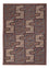 Kelim Rug - Oriental - Soumak - 216 x 152 cm - dark beige