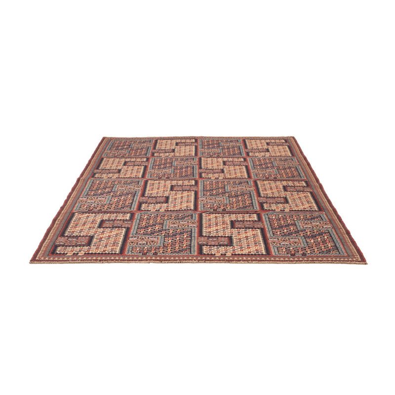 Kelim Rug - Oriental - Soumak - 207 x 165 cm - dark beige