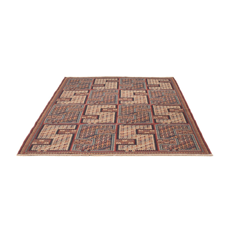 Kelim Rug - Oriental - Soumak - 215 x 159 cm - dark beige