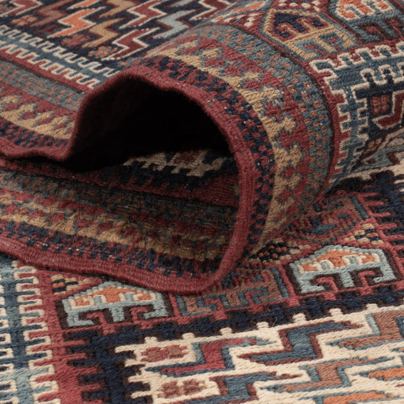 Kelim Rug - Oriental - Soumak - 214 x 155 cm - dark beige