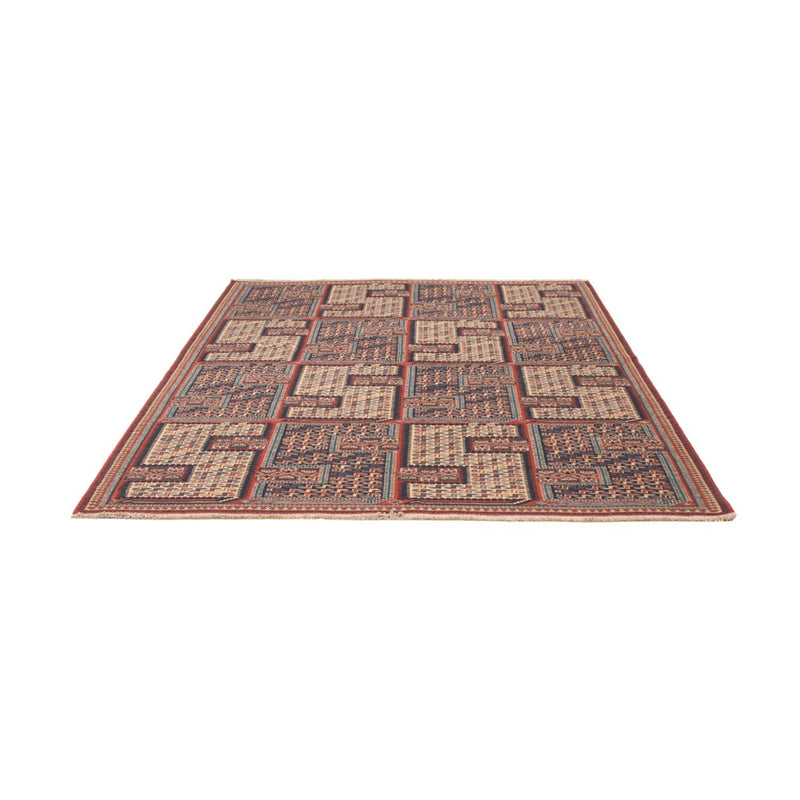 Kelim Rug - Oriental - Soumak - 208 x 165 cm - dark beige