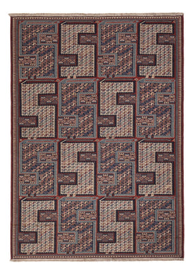 Kelim Rug - Oriental - Soumak - 223 x 156 cm - dark beige