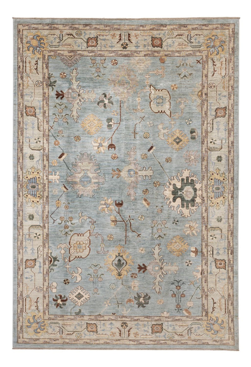 Ziegler Rug - Usak - 296 x 200 cm - light blue