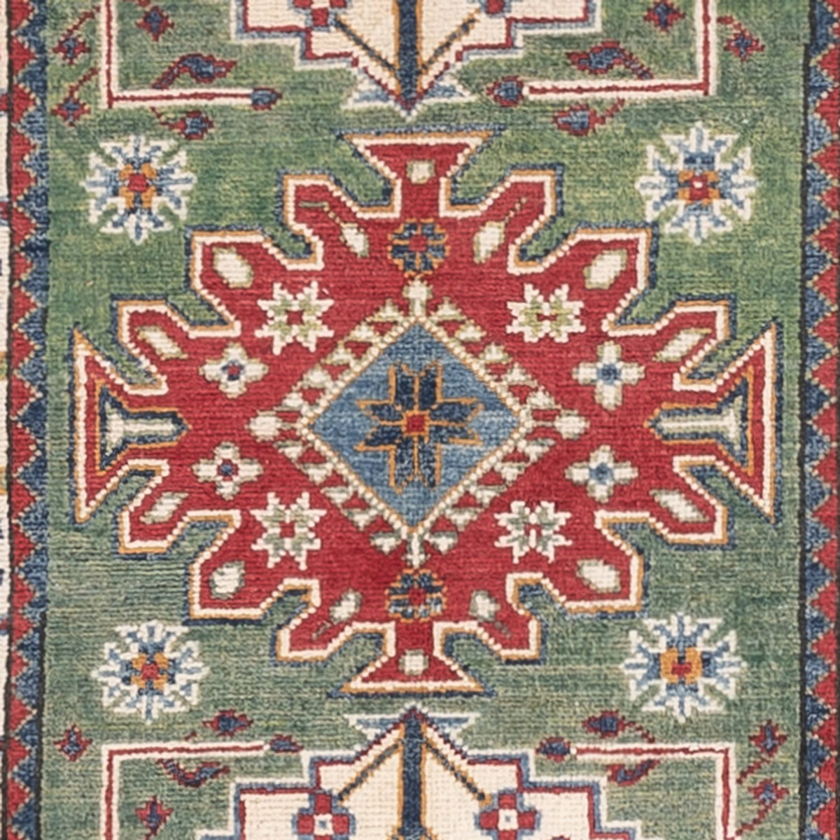 Runner Ziegler Rug - Kazak - 192 x 83 cm - green