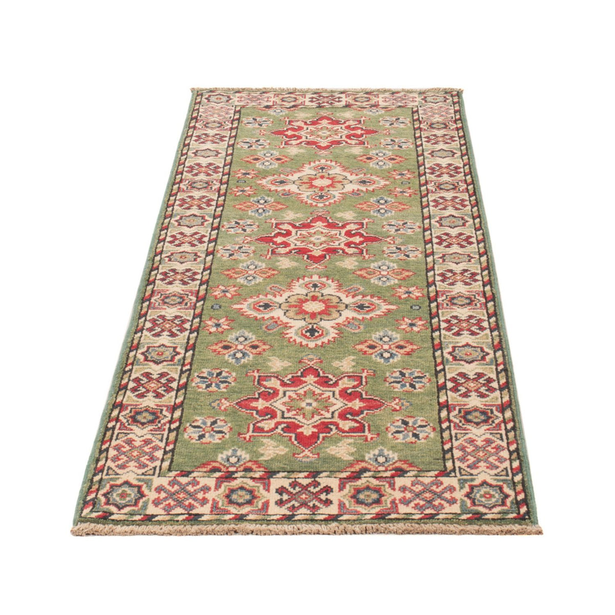Runner Ziegler Rug - Kazak - 181 x 64 cm - light green