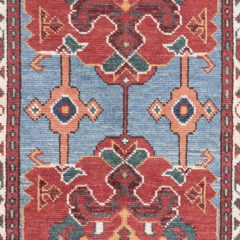 Runner Ziegler Rug - Kazak - 287 x 75 cm - blue