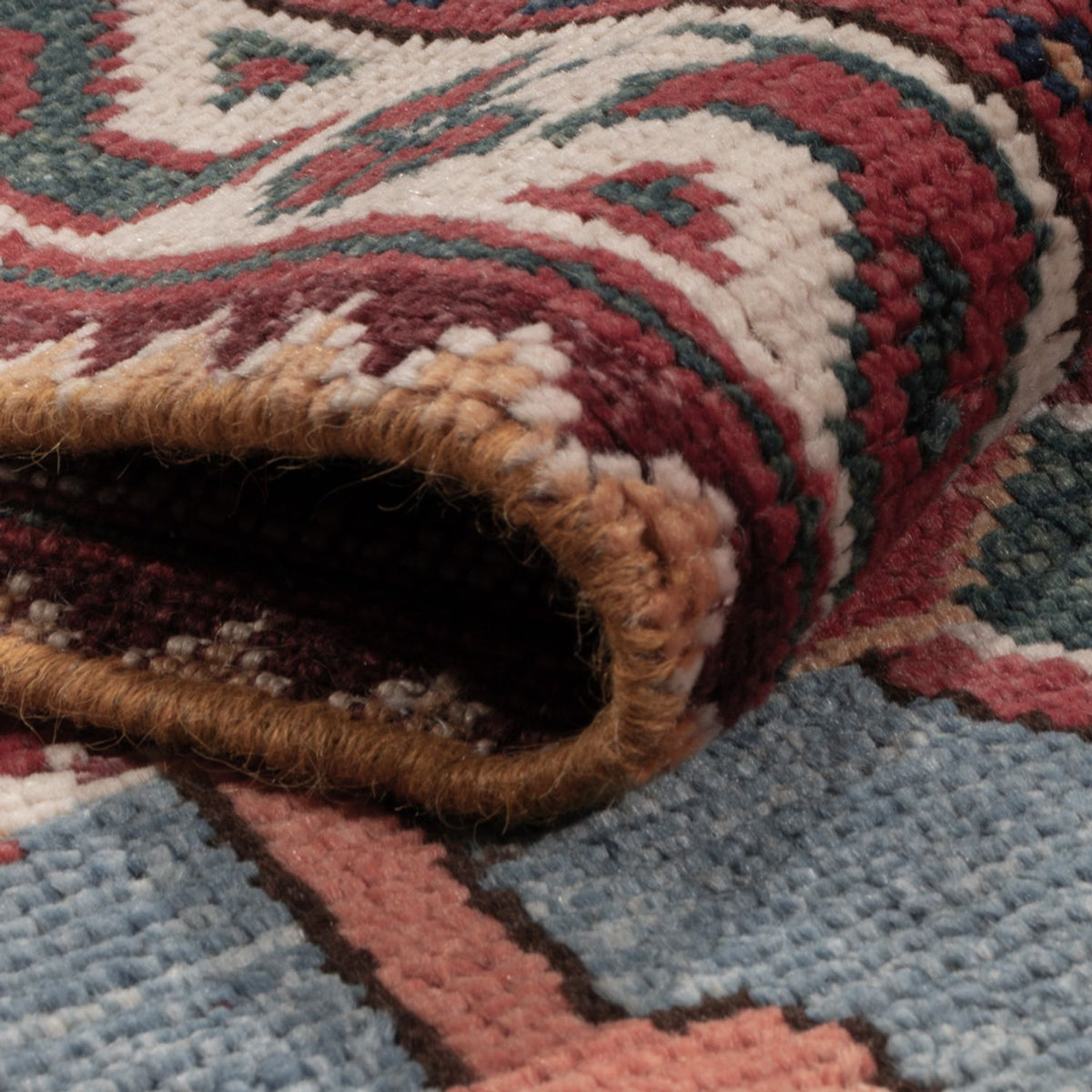 Runner Ziegler Rug - Kazak - 287 x 75 cm - blue