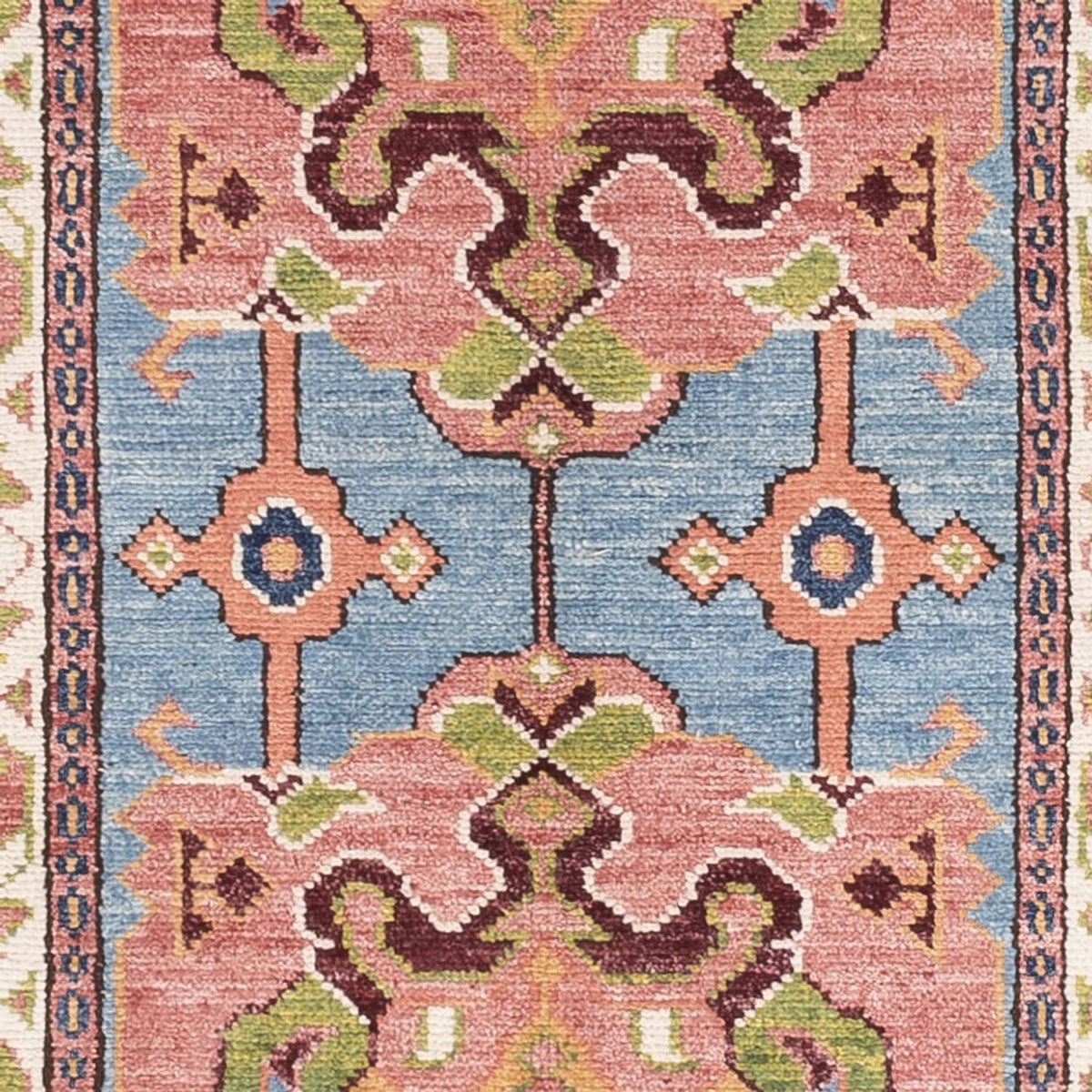 Runner Ziegler Rug - Kazak - 296 x 78 cm - blue