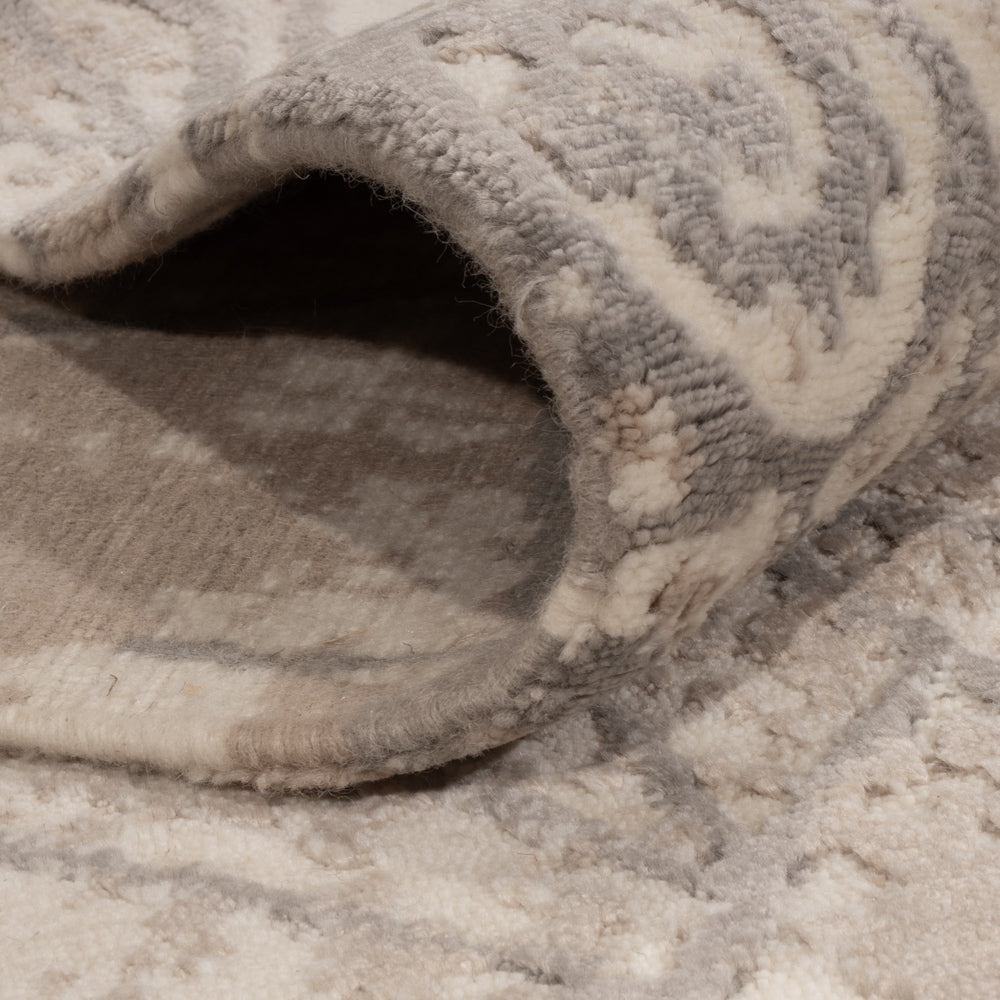 Designer Rug - 242 x 174 cm - light grey