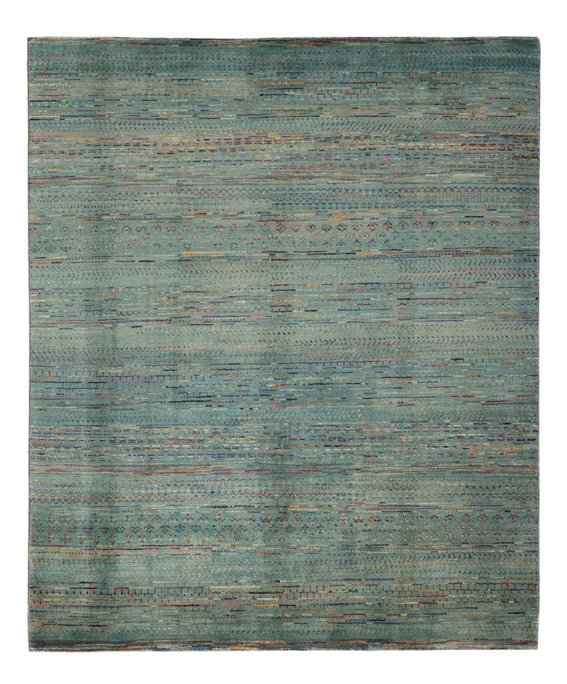 Designer Rug - 240 x 201 cm - petrol blue