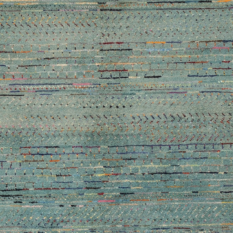 Designer Rug - 240 x 201 cm - petrol blue