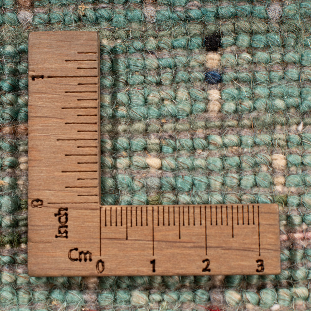 Designer Rug - 240 x 201 cm - petrol blue