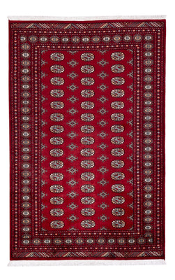 Pakistani Rug - 241 x 154 cm - red