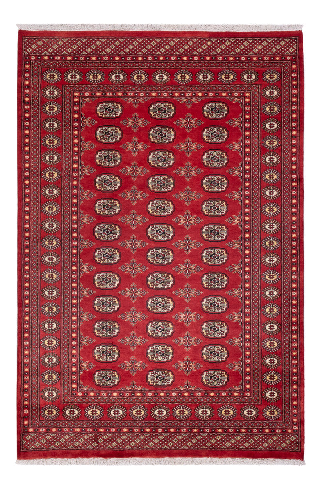Pakistani Rug - 237 x 158 cm - red