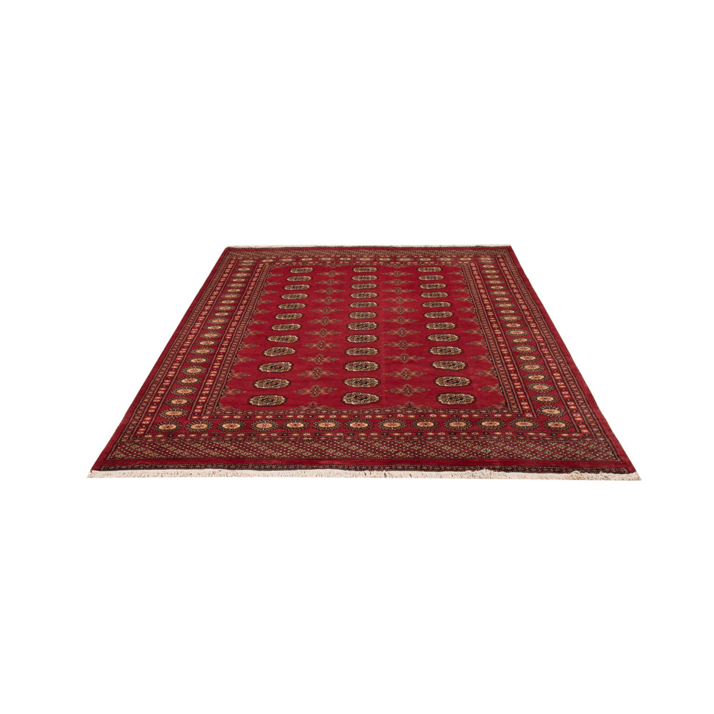 Pakistani Rug - 241 x 173 cm - red