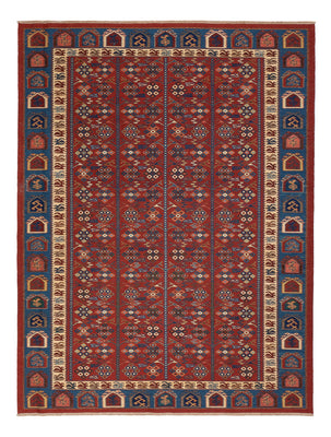 Kelim Rug - Oriental - Soumak - 229 x 175 cm - rust