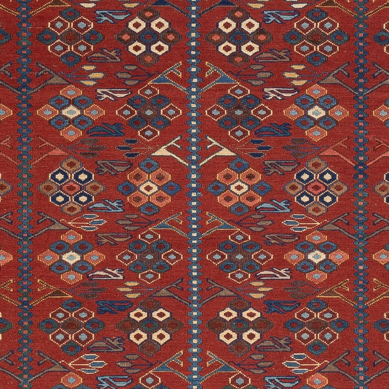 Kelim Rug - Oriental - Soumak - 229 x 175 cm - rust
