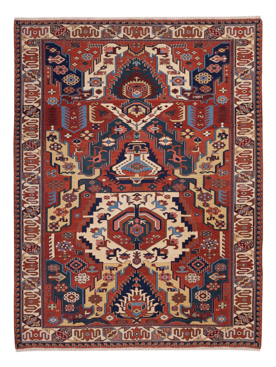 Kelim Rug - Oriental - Soumak - 256 x 194 cm - multicolored
