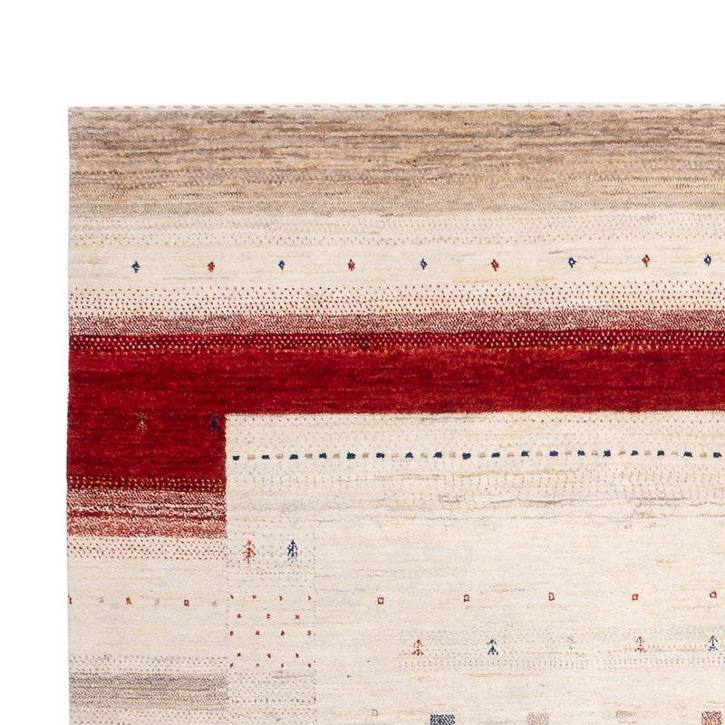 Gabbeh Rug - Loribaft Indus - 292 x 185 cm - beige