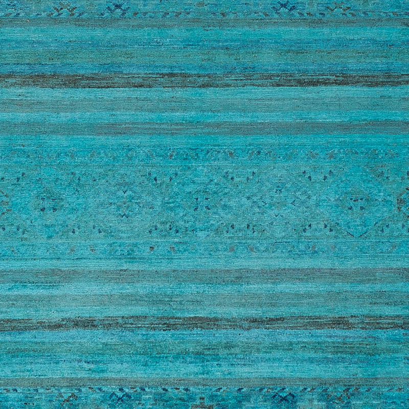 Designer Rug - 300 x 247 cm - turquoise