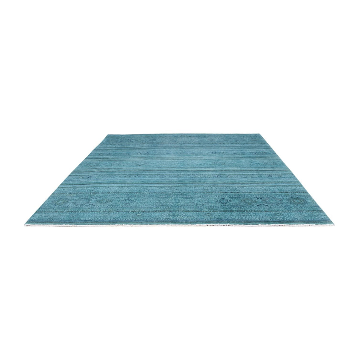 Designer Rug - 300 x 247 cm - turquoise