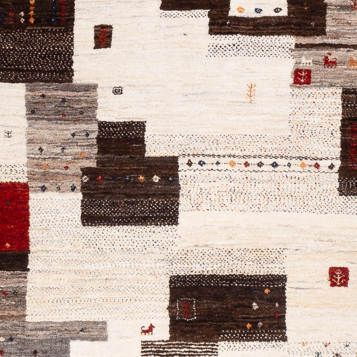 Gabbeh Rug - Loribaft Indus - 299 x 244 cm - multicolored
