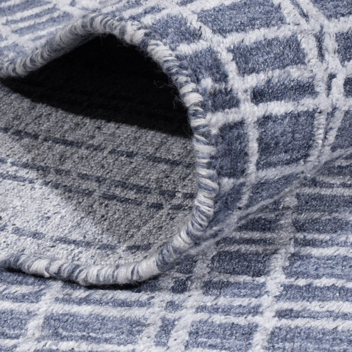 Designer Rug - 302 x 248 cm - blue