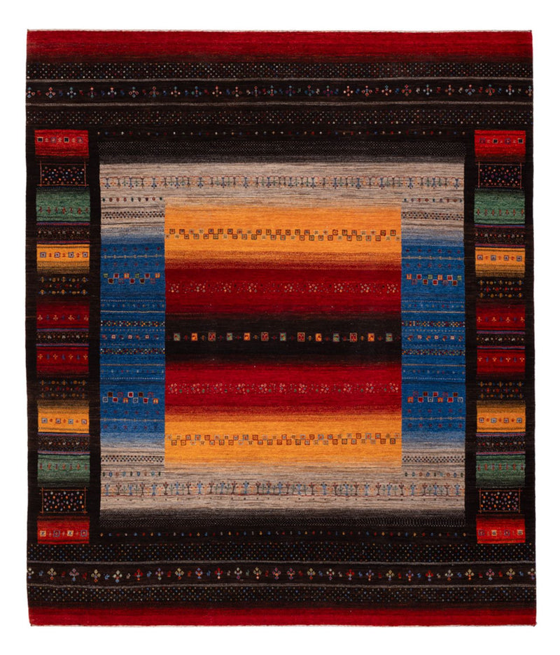 Indo Loribaft Teppich 304x257cm - Wollteppich