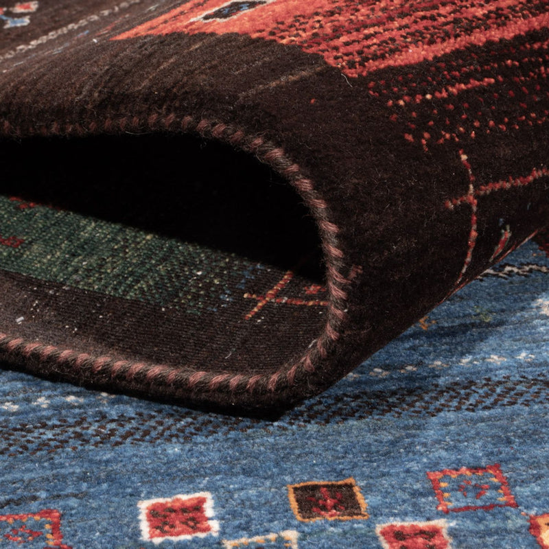Indo Loribaft Teppich 304x257cm - Wollteppich
