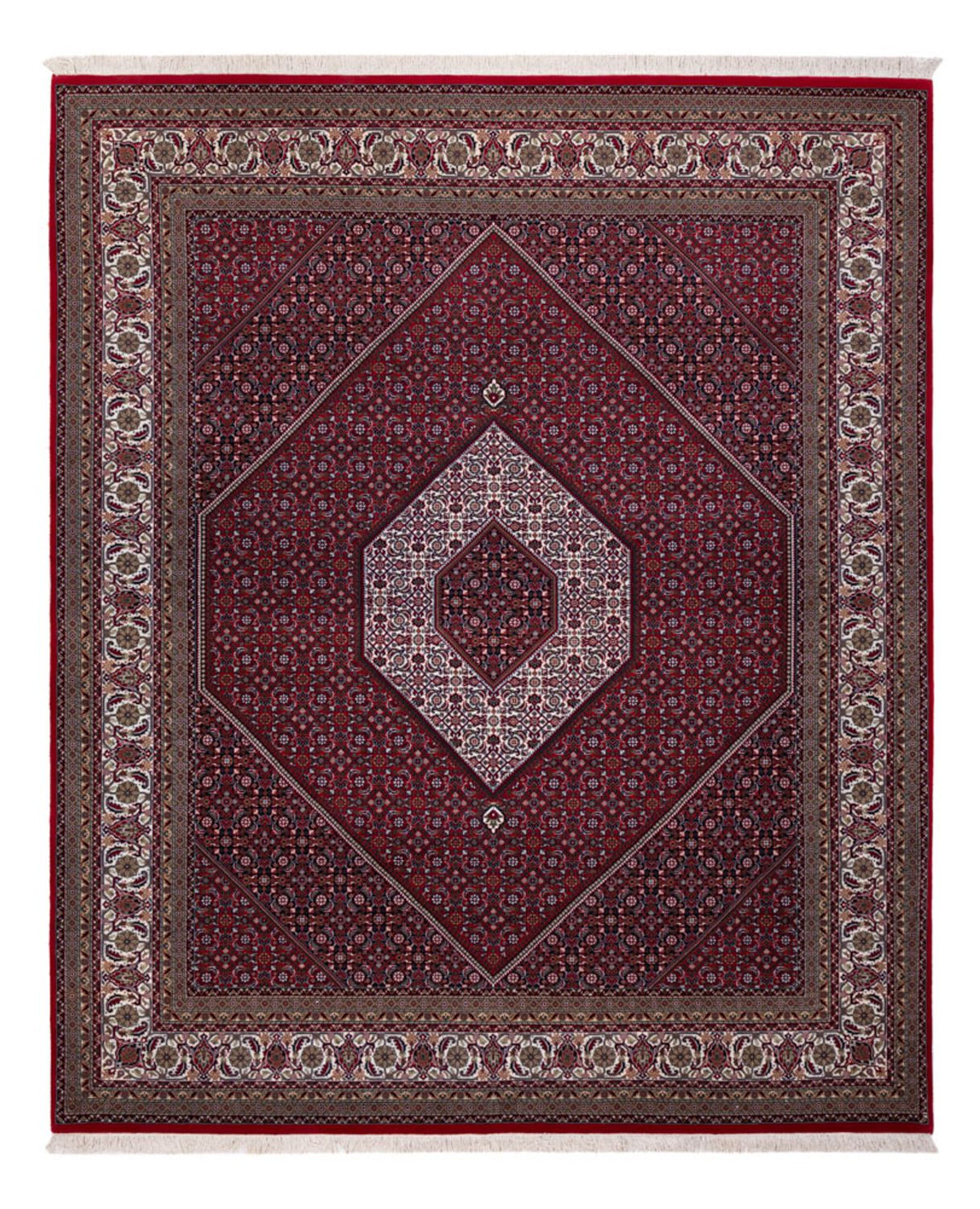 Oriental Rug - Bidjar - Indus - 305 x 251 cm - dark red