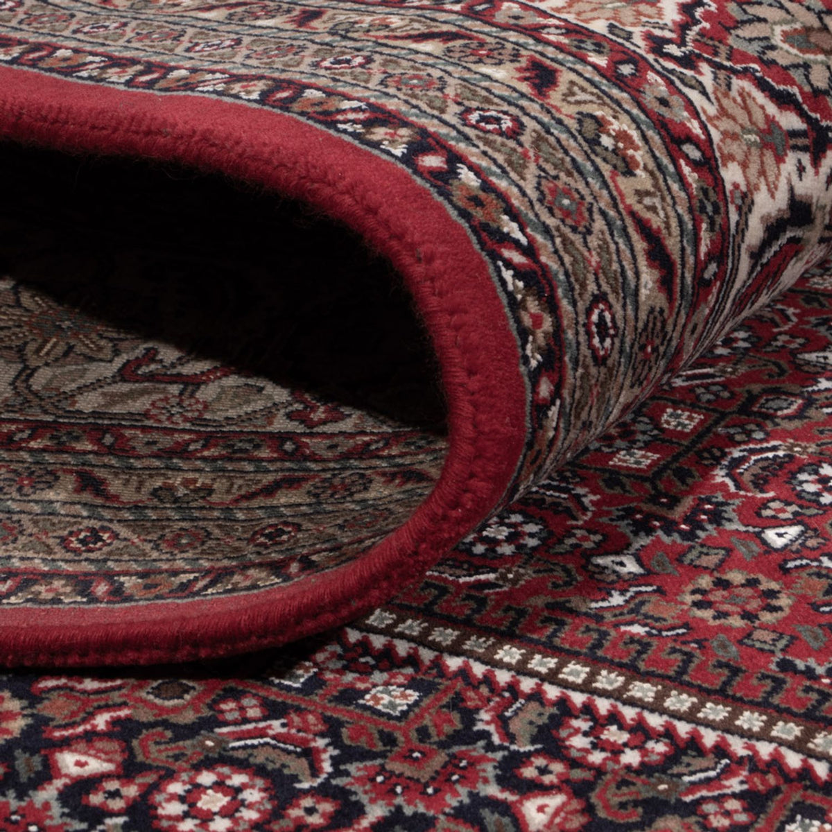 Oriental Rug - Bidjar - Indus - 305 x 251 cm - dark red