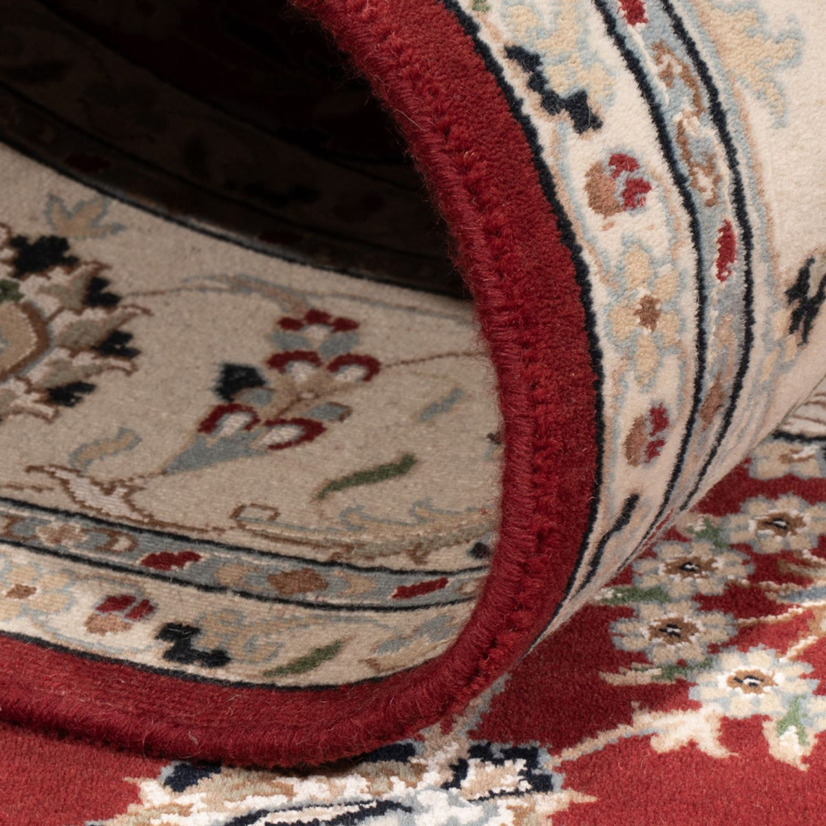 Oriental Rug - Nain - Indus - 303 x 200 cm - dark red