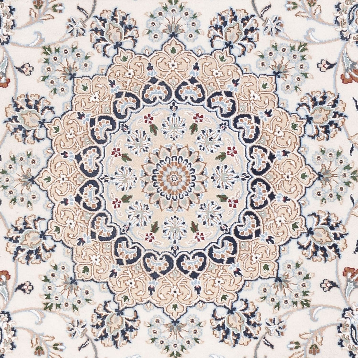 Oriental Rug - Nain - Indus - 303 x 241 cm - white