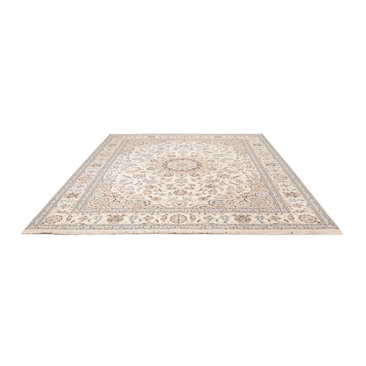 Oriental Rug - Nain - Indus - 303 x 241 cm - white