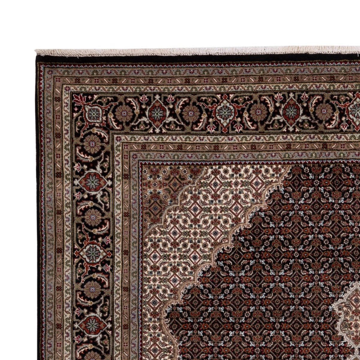 Oriental Rug - Tabriz - 259 x 203 cm - dark beige